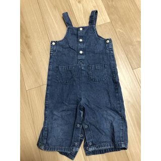 ベビーギャップ(babyGAP)のbaby gap オーバーオール　ロンパース  デニム(ロンパース)