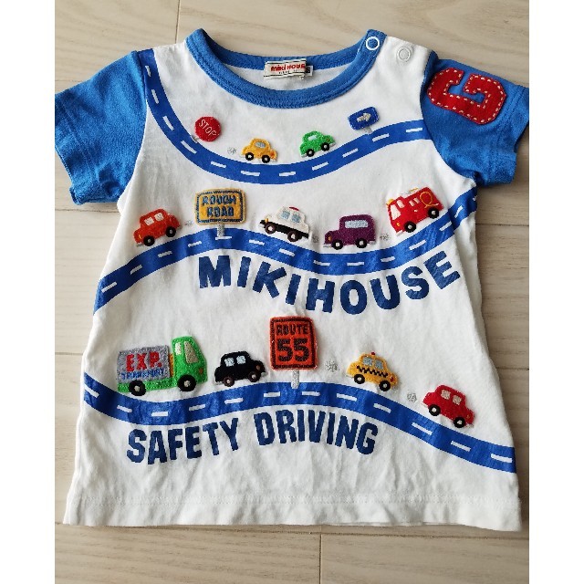 mikihouse(ミキハウス)のミキハウス　Tシャツ80 キッズ/ベビー/マタニティのベビー服(~85cm)(Ｔシャツ)の商品写真