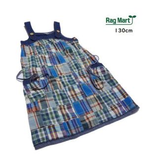 ラグマート(RAG MART)の■RAG MART/ラグマート■ 130cm パッチワークチュニック(ワンピース)