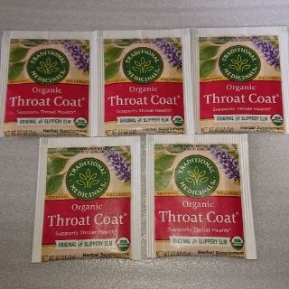 スロートコート/Throat Coat☆ハーブティー【５Tea Bags】(茶)