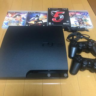 プレイステーション3(PlayStation3)のプレステ3＋ソフト4本　2500a(家庭用ゲーム機本体)