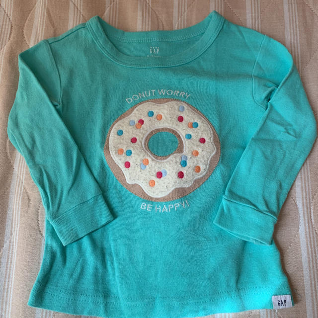 babyGAP(ベビーギャップ)のbaby gap ロンT 12-18months キッズ/ベビー/マタニティのベビー服(~85cm)(Ｔシャツ)の商品写真