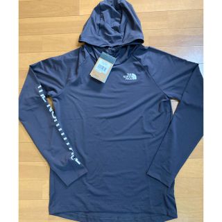 ザノースフェイス(THE NORTH FACE)のノースフェイス フード付き 長袖 ラッシュガード 日本未発売 ボーイズXL(マリン/スイミング)