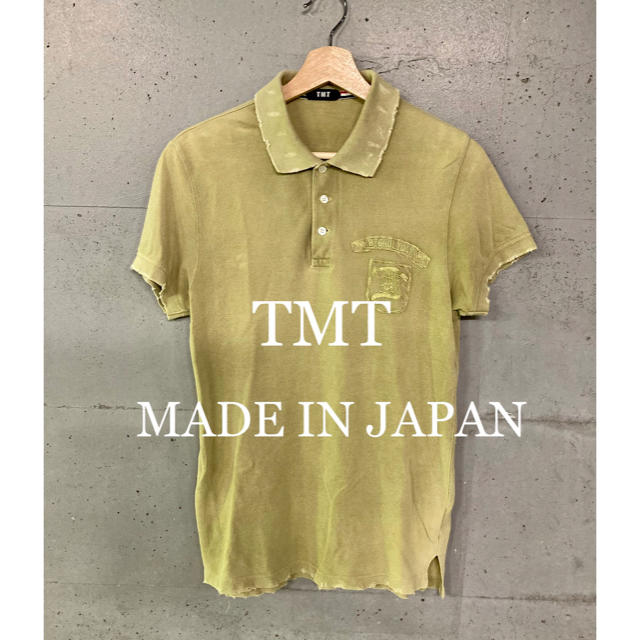 TMT ヴィンテージ加工ポロシャツ！日本製！