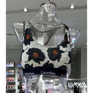 カルバンクライン(Calvin Klein)のCALVIN KLEIN カルバンクライン モダンコットン 花柄 スポブラ(ブラ)