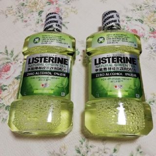 リステリン(LISTERINE)のきなこミルク様専用リステリン緑茶成分配合1000ml×2本(マウスウォッシュ/スプレー)