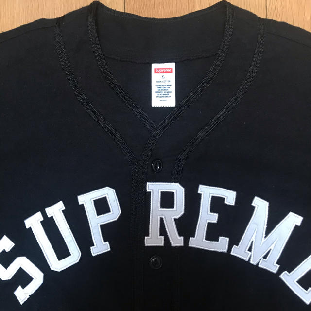 Supreme(シュプリーム)のsupreme baseball jersey Sサイズ メンズのトップス(シャツ)の商品写真