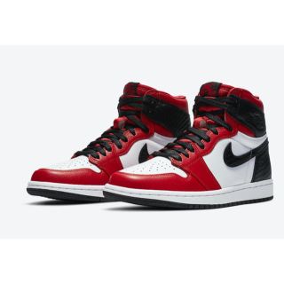 ナイキ(NIKE)のNIKE AIR JORDAN 1 HIGH OG SATIN RED　(スニーカー)