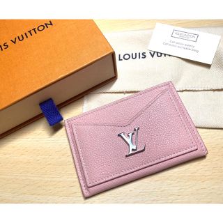 ルイヴィトン(LOUIS VUITTON)のルイヴィトン　カードケース ローズバレリーヌ　ロックミー(名刺入れ/定期入れ)