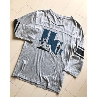 ヒステリックグラマー(HYSTERIC GLAMOUR)の美品 ヒステリックグラマー ガール HG ロゴ 7分 Tシャツ メンズ S(Tシャツ/カットソー(半袖/袖なし))