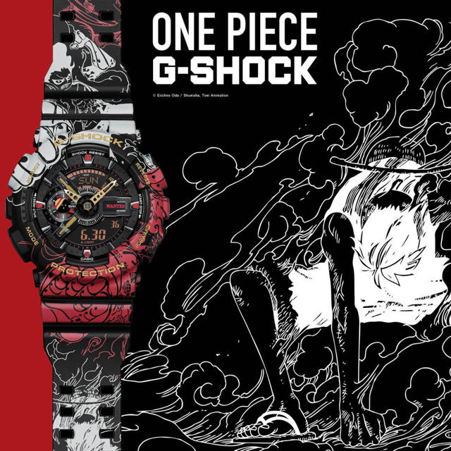 ワンピース　G-SHOCK腕時計(デジタル)