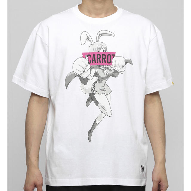 新品 FR2 ONE PIECE キャロット Tシャツ Fサイズ 白 ホワイトの 新品 FR2 ONE PIECE キャロット Tシャツ Fサイズ 白 ホワイトの