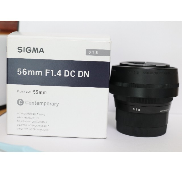 カメラ美品 SIGMA 56mm F1.4 DC DN SONY Eマウント用