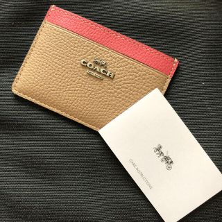 コーチ(COACH)のコーチ　COACH  カードケース　新品　　プレゼント(名刺入れ/定期入れ)