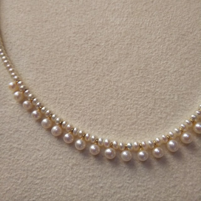 MIKIMOTO(ミキモト)のsoldout    あこや真珠  パールネックレス  k18 レディースのアクセサリー(ネックレス)の商品写真