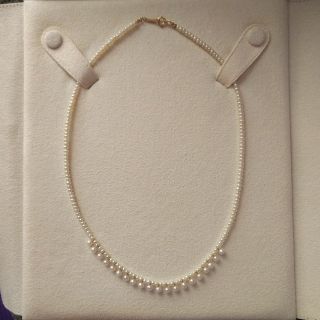 ミキモト(MIKIMOTO)のsoldout    あこや真珠  パールネックレス  k18(ネックレス)