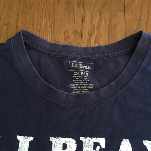 L.L.Bean(エルエルビーン)のL.L.Bean XXL-REGサイズTシャツ　ネイビー　大きいサイズ メンズのトップス(シャツ)の商品写真