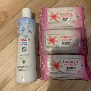 【新品・未使用】Lactacyd ソープとシートセット(ボディソープ/石鹸)