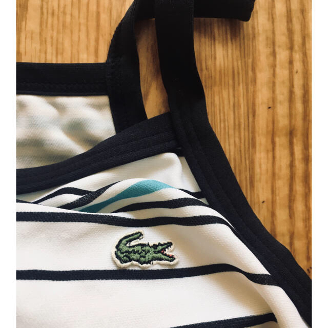 LACOSTE(ラコステ)の【美品】LACOSTE レディース セパレート水着　Mサイズ 9号 レディースの水着/浴衣(水着)の商品写真