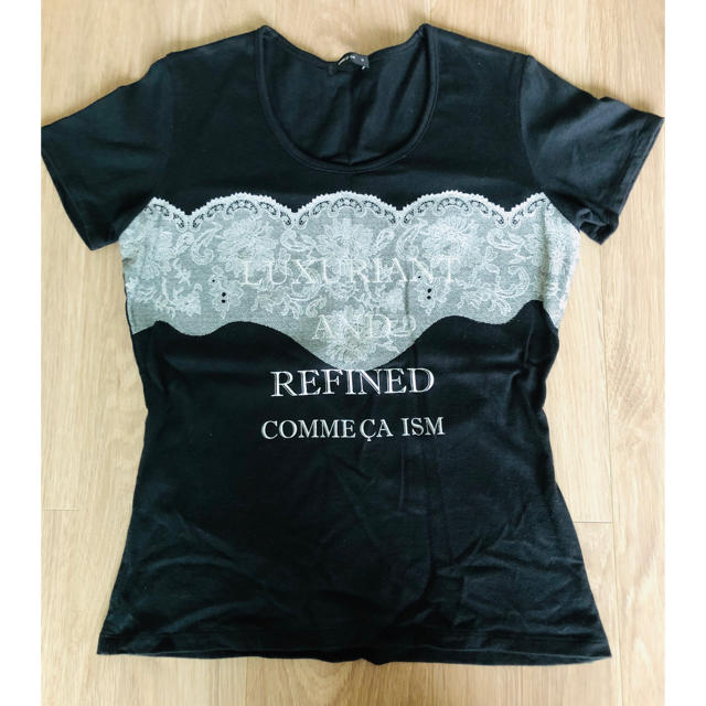 COMME CA ISM(コムサイズム)のコムサ　Tシャツ レディースのトップス(Tシャツ(半袖/袖なし))の商品写真