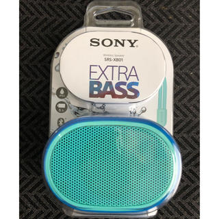 ソニー(SONY)のSRS-XB01 SONY ワイヤレススピーカー 防水 Bluetooth(ポータブルプレーヤー)