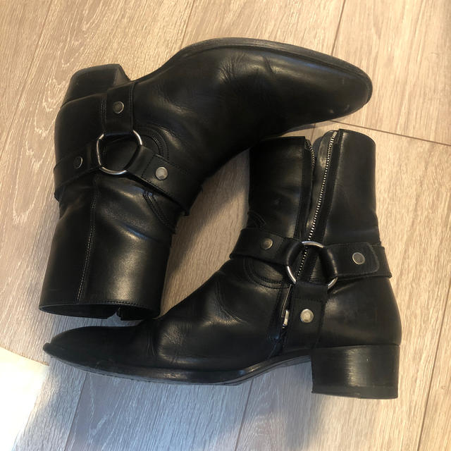 SAINT LAURENT PARIS リングブーツ サイズ41