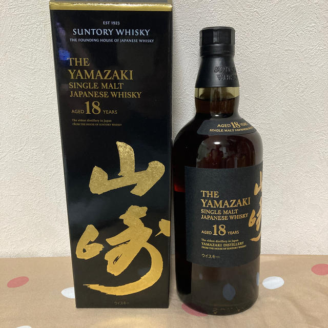 食品/飲料/酒サントリー山崎１８年　１本