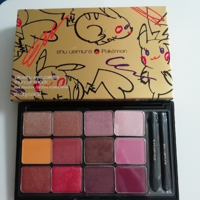一部予約販売中】 shu シュウウエムラ ピカチュウ アイパレット
