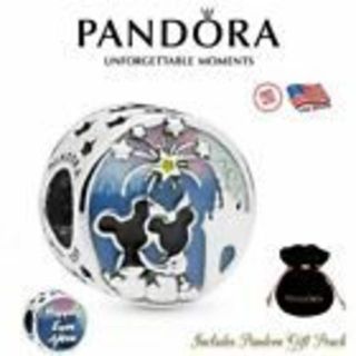 スワロフスキー(SWAROVSKI)の【新品】PANDORA パンドラ 海外ディズニー限定 ミッキー 花火(チャーム)