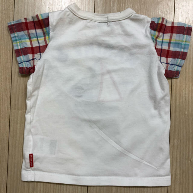 mikihouse(ミキハウス)のmkさま専用　ミキハウス　Tシャツ　サイズ80 キッズ/ベビー/マタニティのベビー服(~85cm)(Ｔシャツ)の商品写真