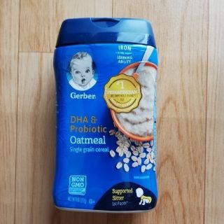 ガーバー(Gerber)の《新品未開封》オートミールシリアル DHA&プロバイオティクス配合(その他)