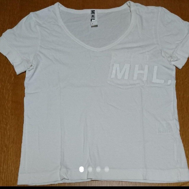 MARGARET HOWELL(マーガレットハウエル)のMHL＊Tシャツ Vネック レディースのトップス(Tシャツ(半袖/袖なし))の商品写真