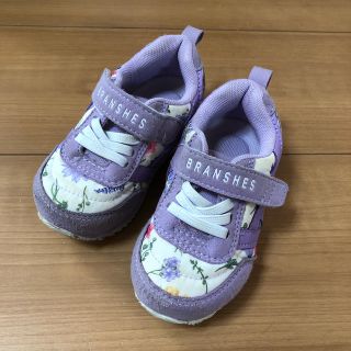 ブランシェス(Branshes)のブランシェス　スニーカー 靴 花柄　13.5 BRANSHES(スニーカー)