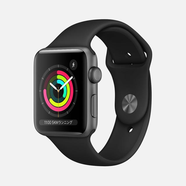 Apple Watch(アップルウォッチ)のApple Watch Series 3 GPSモデル 38mm メンズの時計(腕時計(デジタル))の商品写真