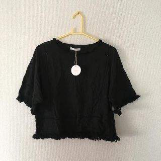 フーズフーチコ(who's who Chico)の新品 Chico♡フリンジカットソー(Tシャツ(半袖/袖なし))