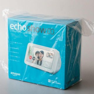 エコー(ECHO)のamazon echo show 5（新品未開封）サンドストーン(スピーカー)