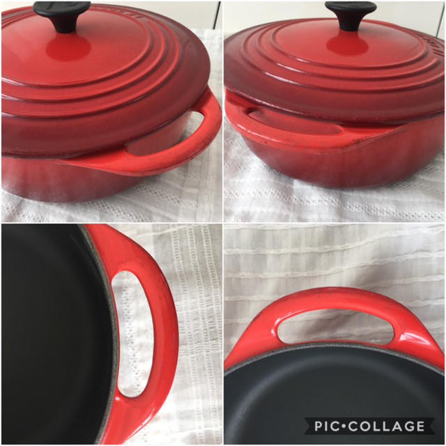 LE CREUSET - ル・クルーゼ ブラックマットホーロー加工 ジャポネーズ
