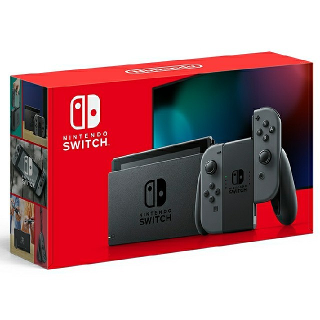 新品未開封 Nintendo Switch 本体 グレー 新モデル ニンテンドー