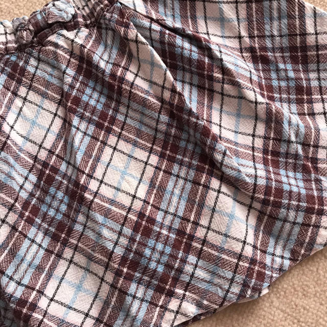 anyFAM(エニィファム)のエニィファム チェック スカート 120 キッズ/ベビー/マタニティのキッズ服女の子用(90cm~)(スカート)の商品写真