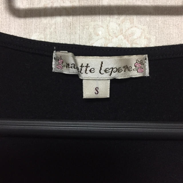 nanette lepore 黒カットソー