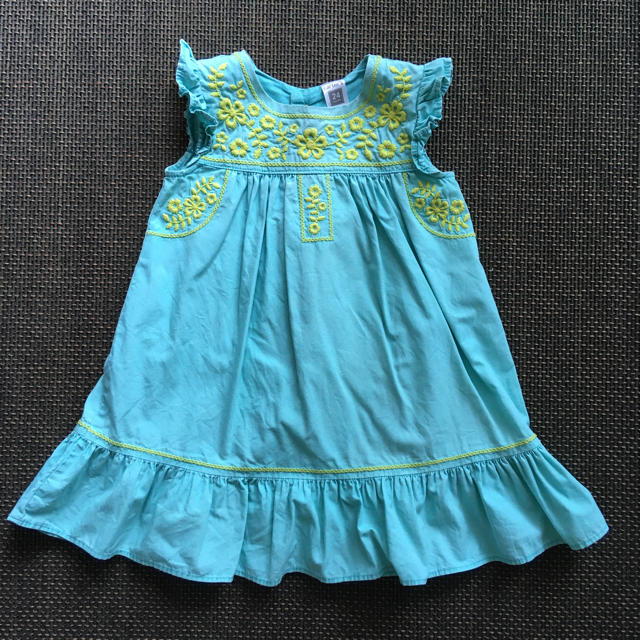 carter's(カーターズ)のcarter’s 　刺繍　ワンピース　夏 キッズ/ベビー/マタニティのキッズ服女の子用(90cm~)(ワンピース)の商品写真