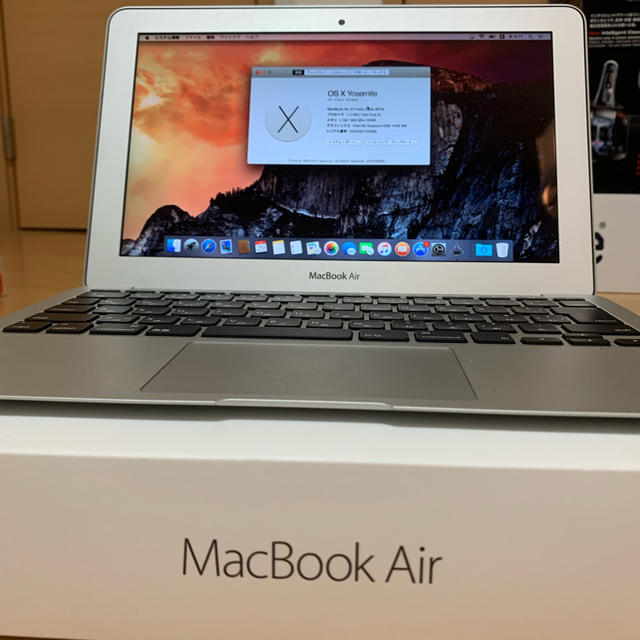 Mac (Apple)(マック)のsachi's様専用　MacBook Air Early 2014 スマホ/家電/カメラのPC/タブレット(ノートPC)の商品写真