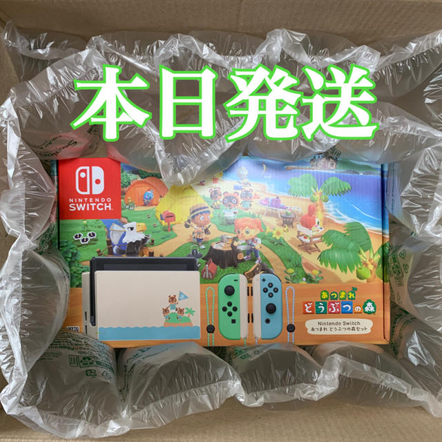 あつまれどうぶつの森新品 あつまれどうぶつの森セット同梱版　Switch 本体