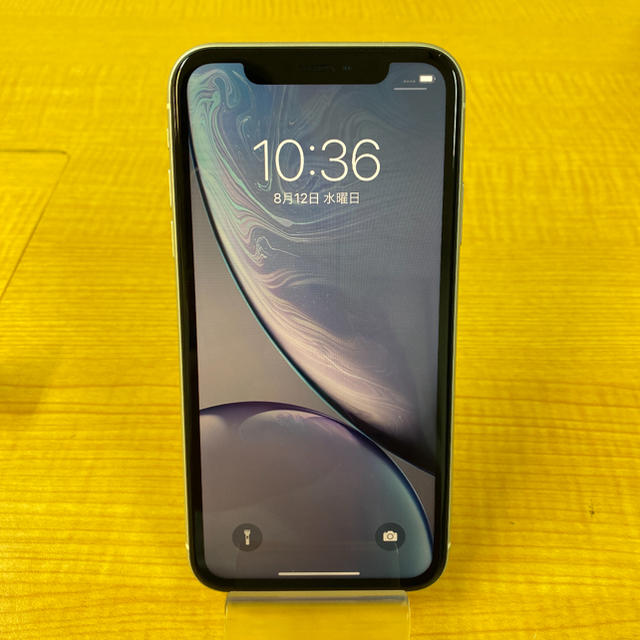 スマートフォン/携帯電話iPhone XR White 64 GB SIMフリー　②