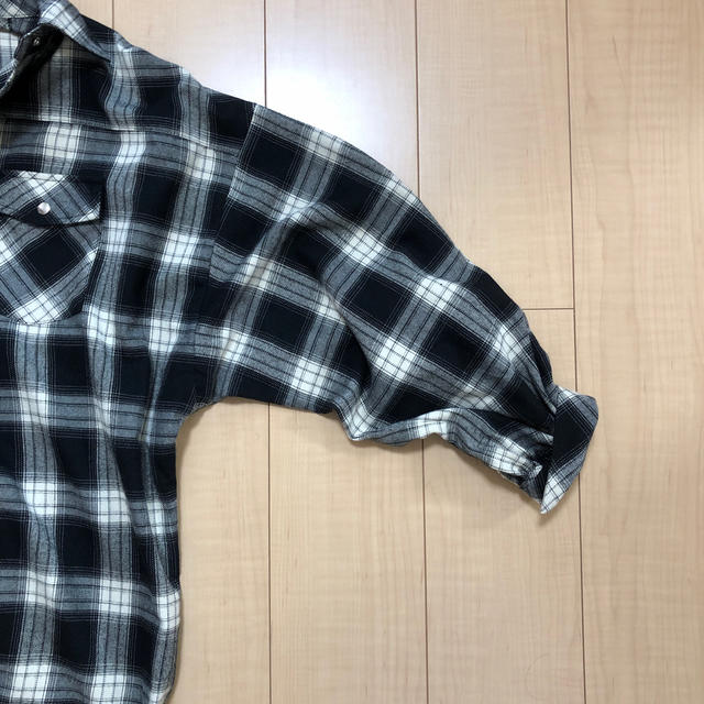 EMODA(エモダ)のEMODA チェックシャツ　ビックサイズ レディースのトップス(シャツ/ブラウス(長袖/七分))の商品写真