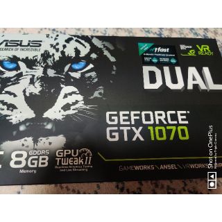 エイスース(ASUS)のASUS NVIDIA GeForce GTX1070(PCパーツ)