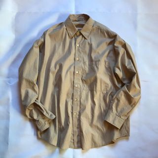 コモリ(COMOLI)の19aw サイズ3 auralee finx twill big shirt(シャツ)