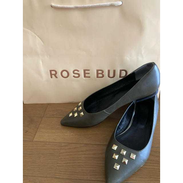 ROSE BUD(ローズバッド)の超美品！！ROSE BAD★パンプス美品。24.5★ レディースの靴/シューズ(ハイヒール/パンプス)の商品写真