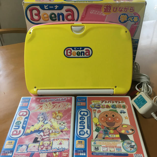 Beena  ビーナ本体 ソフト2本セット キッズ/ベビー/マタニティのおもちゃ(知育玩具)の商品写真