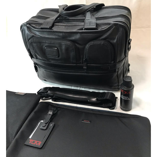 TUMI 96141D2 ALPHA2 ナパレザーブラック